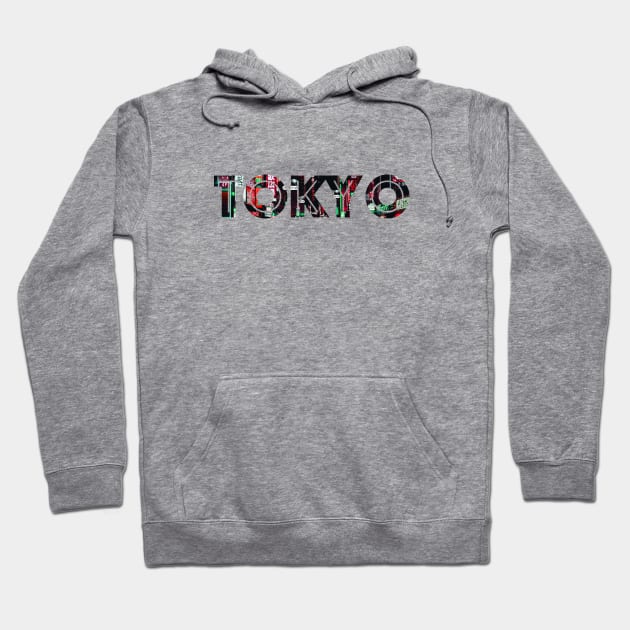 Sci Fi Tokyo City Hoodie by FRD ArtDesign